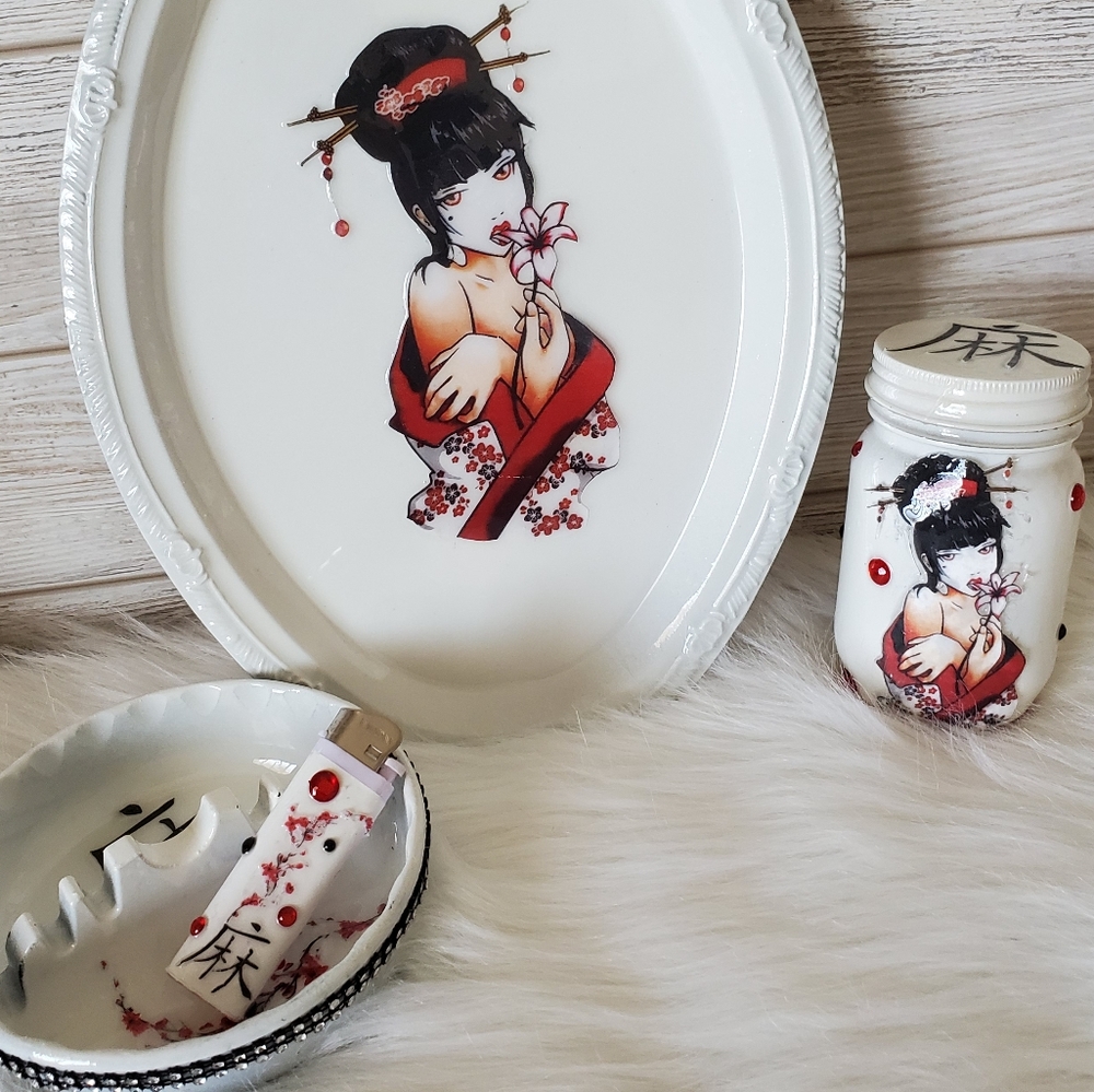 Rolling Tray Set - Picture 5 of 5